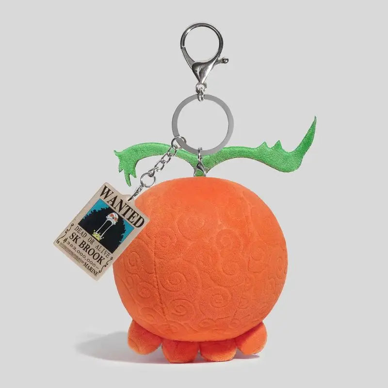 Anime Luffy Devil Fruit Keychain Cartoon Backpack Pendant Creative Toy Accessories