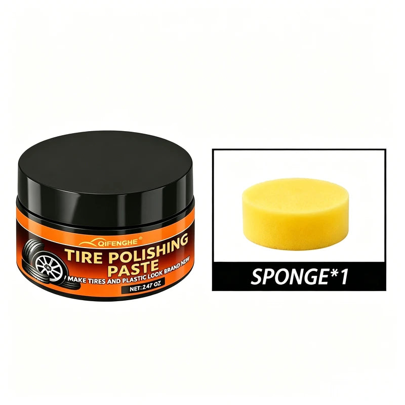 Tire Retreading Wax for Faded Tires Protection & Renewal - Vehicle Maintenance