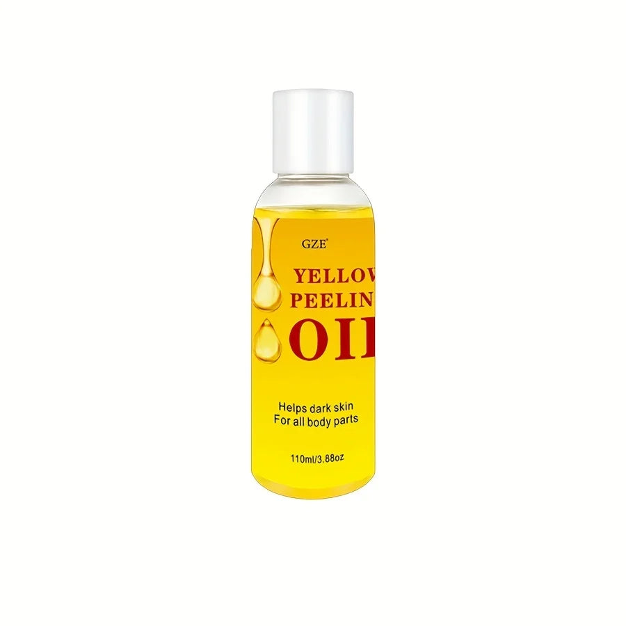 Yellow Peeling Oil for Body & Face Brightening Exfoliation 110ml