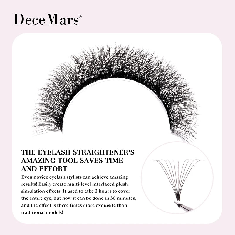 Premade 10D Eyelash Extensions - Curl & Length Variants for Lash Artists