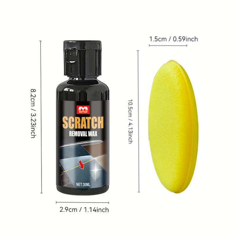 Glass Scratch Remover for Windows, Doors & Windshields - Repair Cream