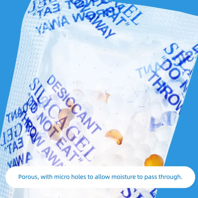 10g 40 Pack Non-Toxic Silica Gel Desiccant Moisture Absorber Bags for Kitchen & Home