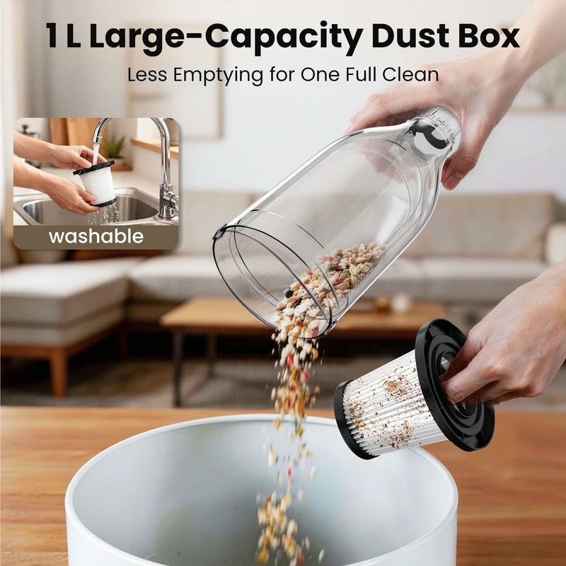 Corded Stick Vacuum Cleaner 600W Powerful Handheld & 3-in-1 Lightweight for Home Pet Hair