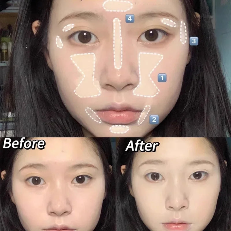 Moisturizing Waterproof Brightening Liquid Concealer Stick for Face & Acne