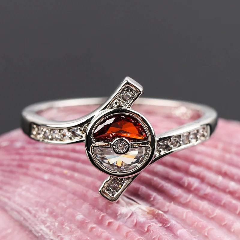 Delicate Synthetic Zircon Ring for All Seasons - Fashionable Gift Jewelry