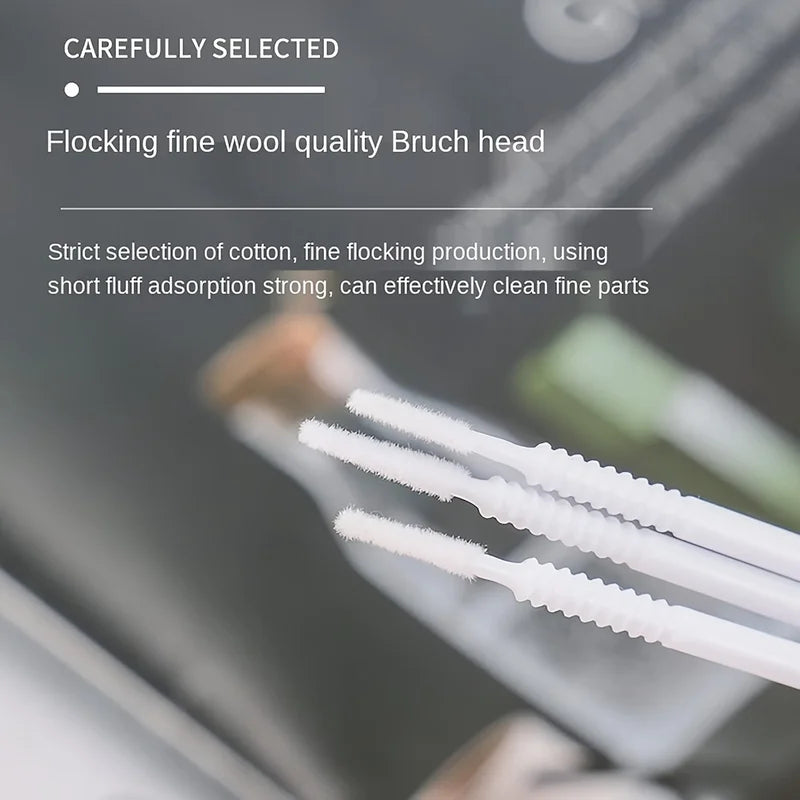 Eyelash Extension Micro Brush 200 Pack Disposable Lash Removal Swabs for Professionals