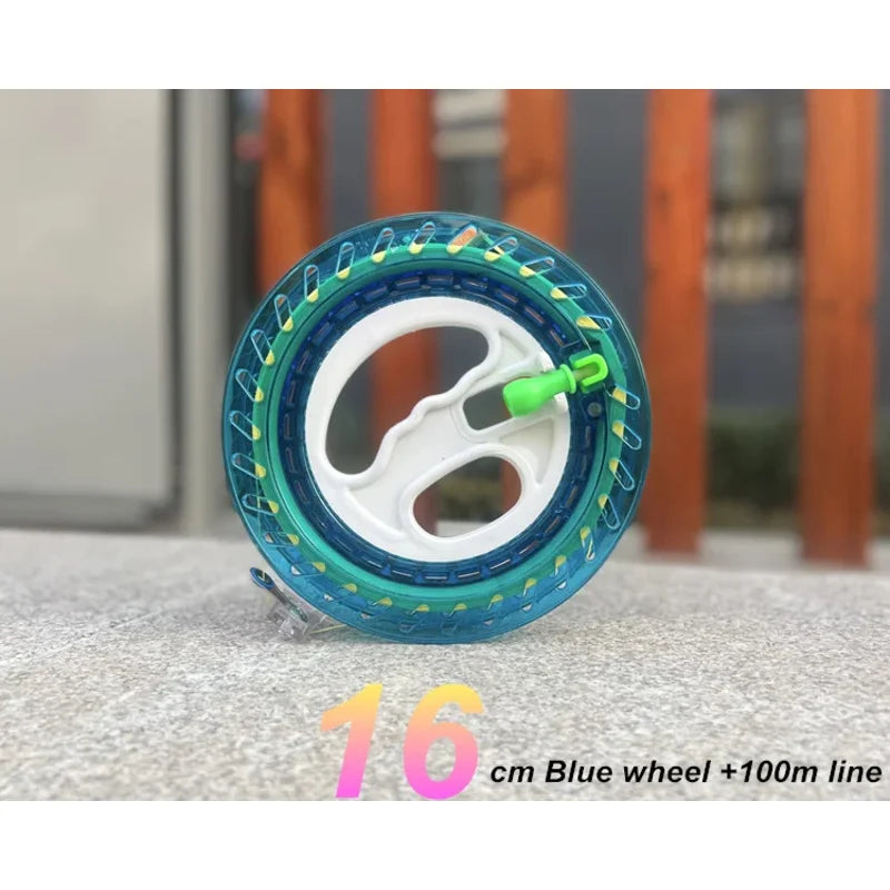 16cm ABS Kite Reel Wheel for Flying Kites - Durable Line Winder for Kids & Adults