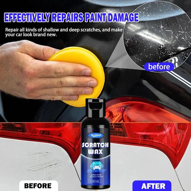 Car Scratch Remover Paste for Paint Repair and Surface Cleaning