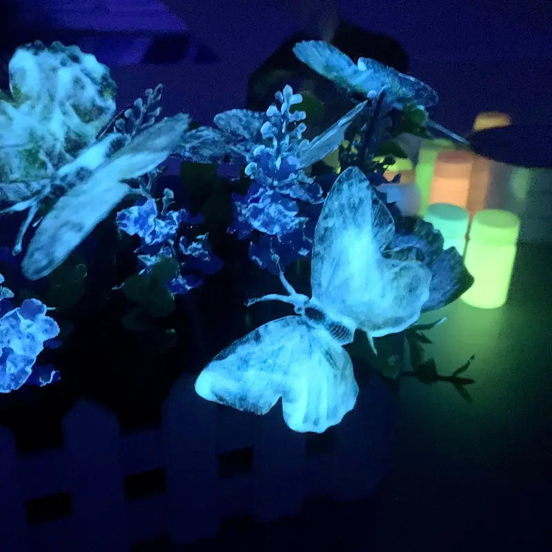 Fluorescent Pigment Glow in Dark Acrylic Paints for DIY Resin & Party Crafts - 15g Bottles