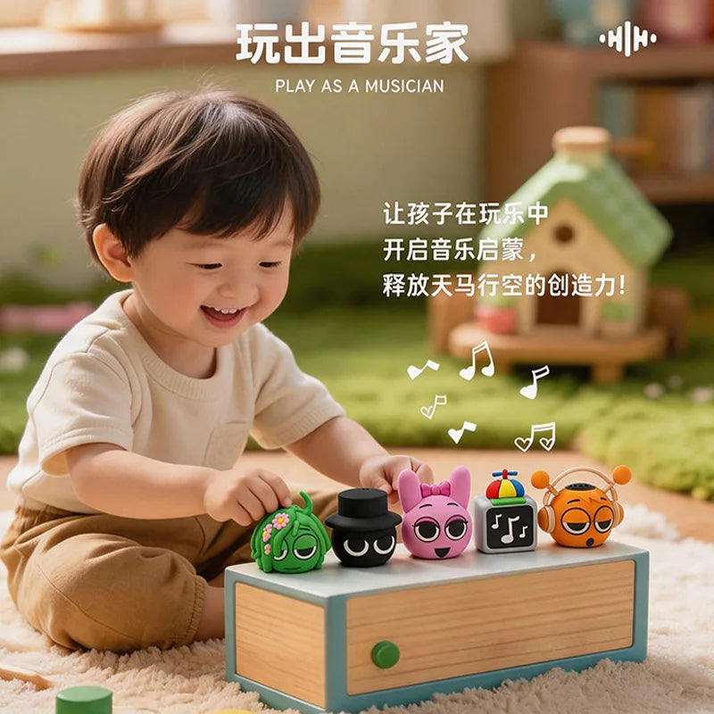 Wireless Emoji Desktop Sound Speaker - Cartoon Anime Gaming Gift for Kids & Adults