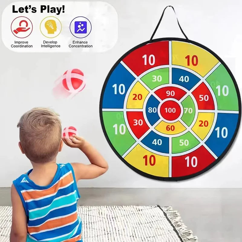 Children's Large Dart Board Indoor Outdoor Family Game Educational Sports Toy