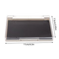 Magnetic Makeup Palette Empty Black Plastic Compact for Eyeshadow Blush & Powder