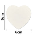 Puffy Texture Art Paper 10-Pack - Water-Activated 6-6.8cm Round Craft Sheets
