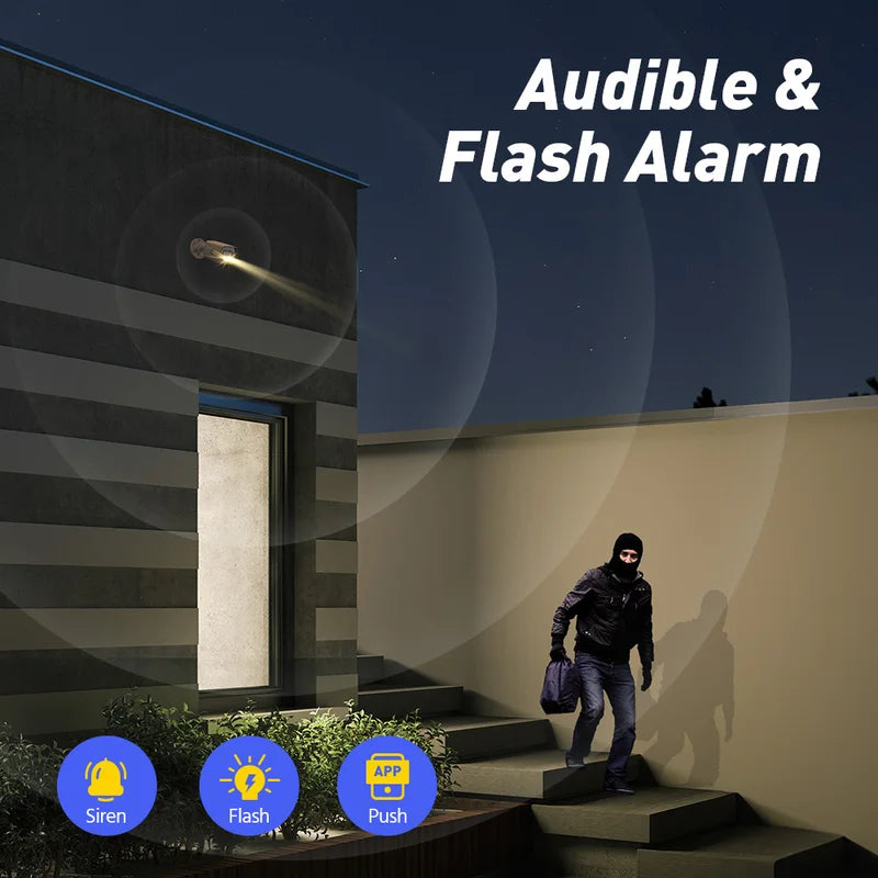 4K PoE Security Camera System 8-Channel NVR with 8MP and 12MP IP Cameras