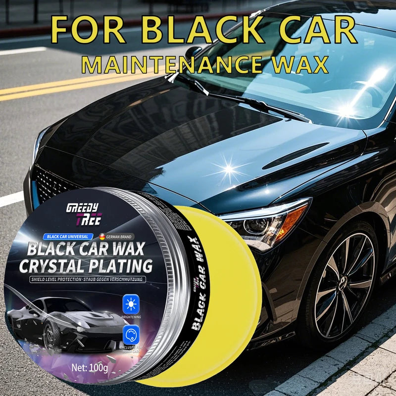 Black Car Wax - Premium Paint Protection & High Gloss Finish for All Vehicles