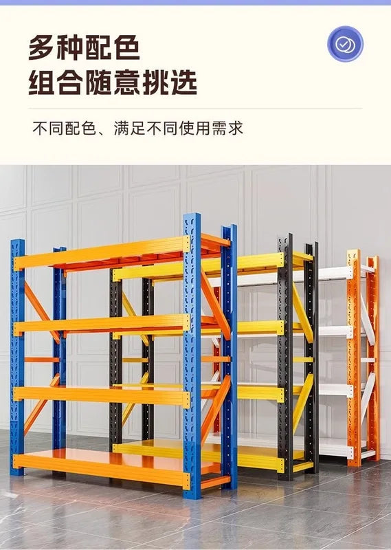 Multi-Layer Storage Shelves for Home & Warehouse Organization - Cargo Racks