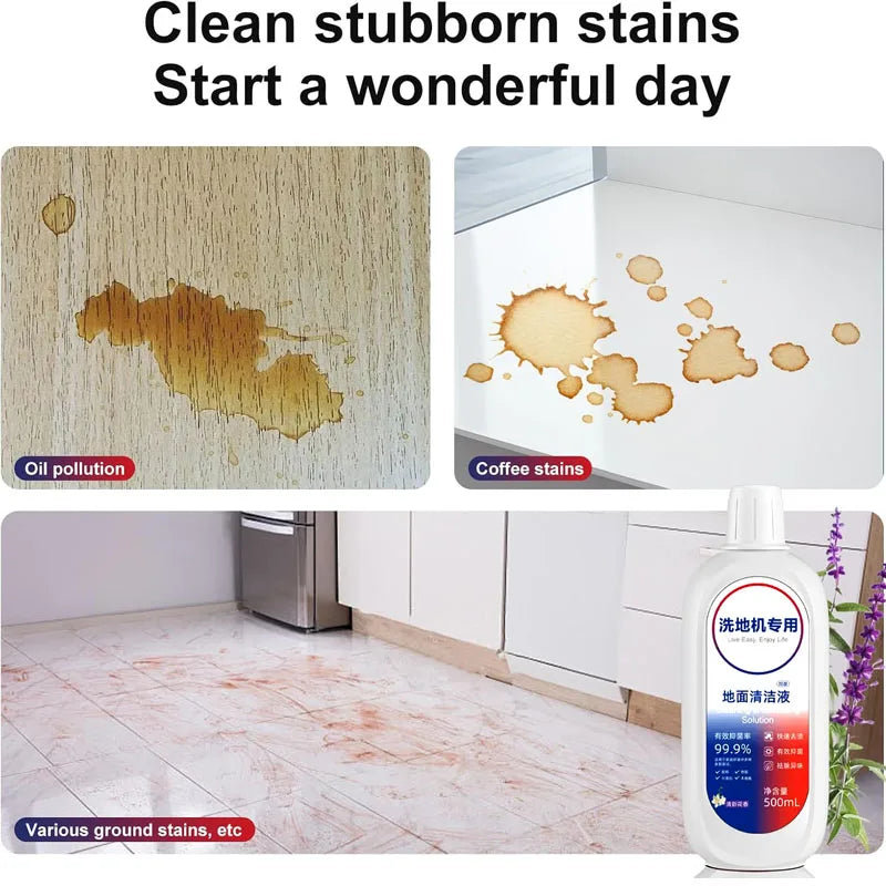 Multi-Surface Floor Cleaner for Tineco iFLOOR & Robotic Vacuums - Antimicrobial, Non-Toxic