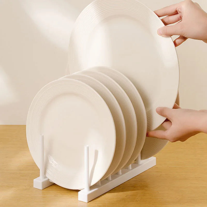Multi-Functional Dish Drainer Rack - 2-Tier Kitchen Sink Organizer for Plates Bowls and Utensils