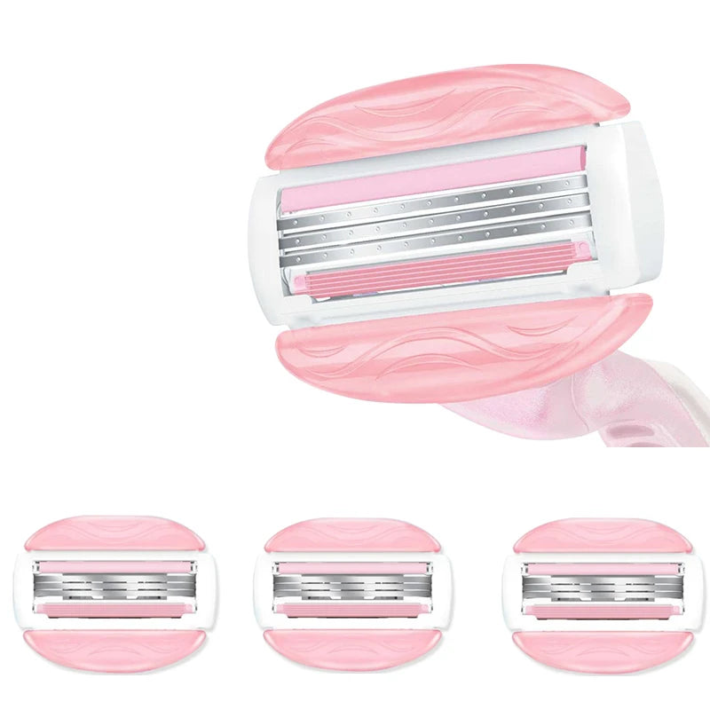 Gillette Venus Spa Breeze Safety Razor Blades Refills for Women Hair Removal