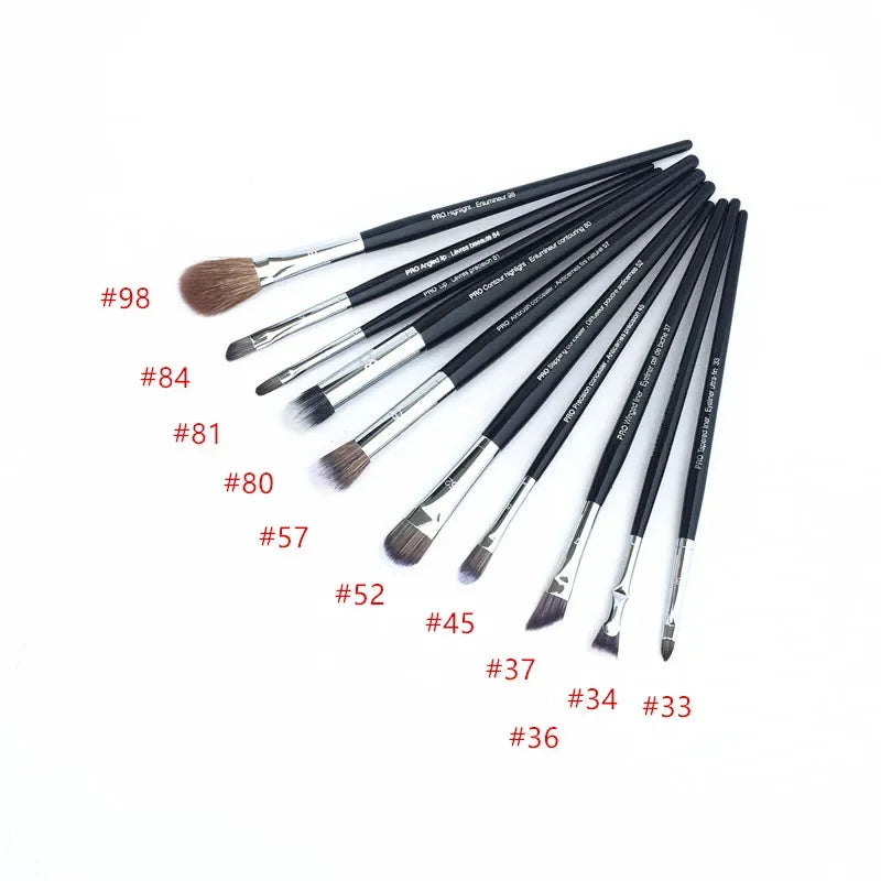 Professional Makeup Brushes Set for Eyes, Lips & Face - Cosmetic Tools Kit