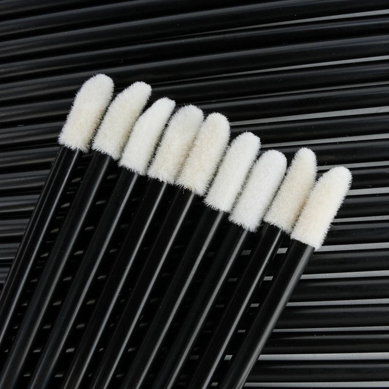 Lip Brush Set 50-1000pcs Cosmetic Makeup Applicators for Lip Gloss & Lipstick