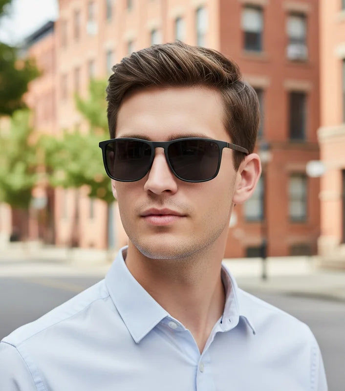 Unisex Square Sunglasses UV Protection Driving Glasses Fashionable Outdoor Eyewear