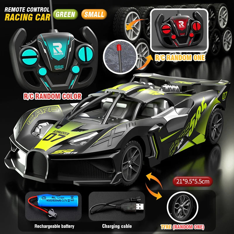 High-Speed Remote Control Drift Car Toy - 1:18 Scale, Indoor & Outdoor Fun