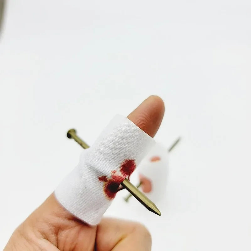 Halloween Fake Nails Prank Toy with Realistic Fingers for Kids and Adults