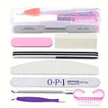Professional Nail Files Set 100/180 Grit Manicure & Pedicure Buffer Kit