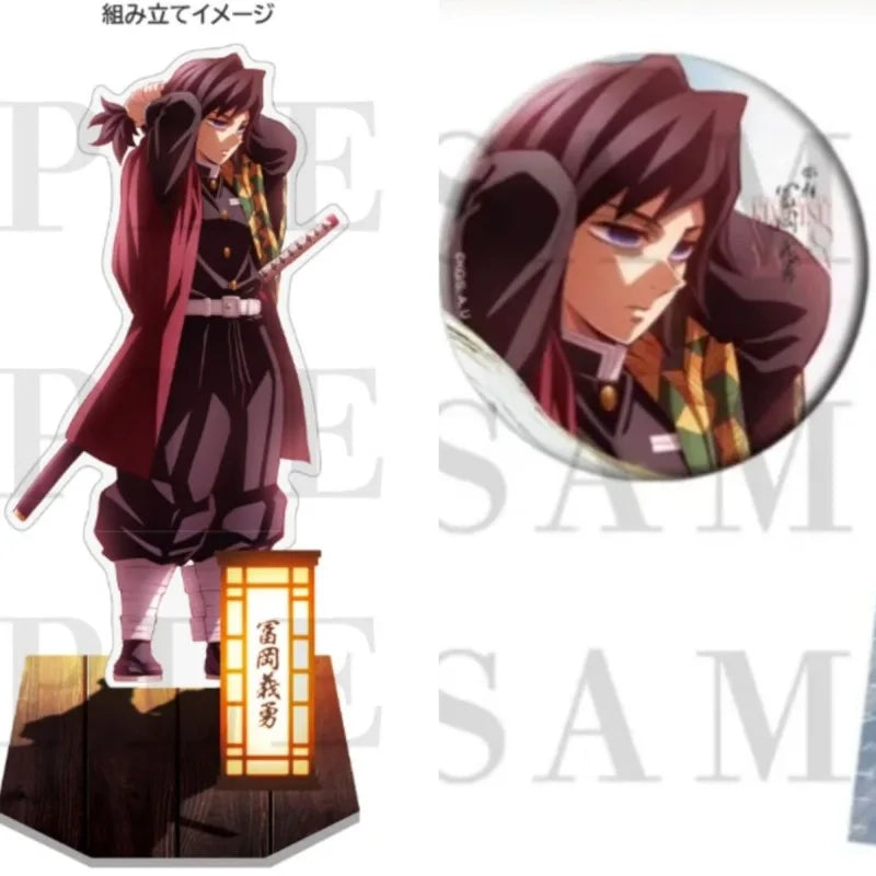 Anime Acrylic Stand Figure Collection - Demon Slayer Kimetsu No Yaiba Desktop Decor