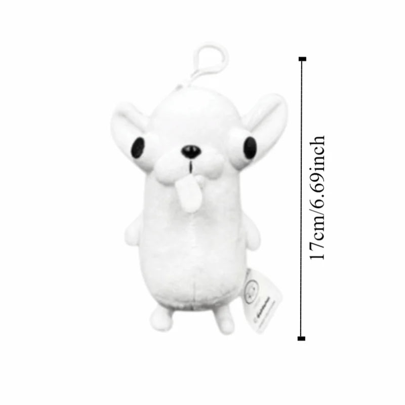 Realistic Chihuahua Plush Keychain Toy - 17cm Dog Plush Doll for Pets & Collectibles
