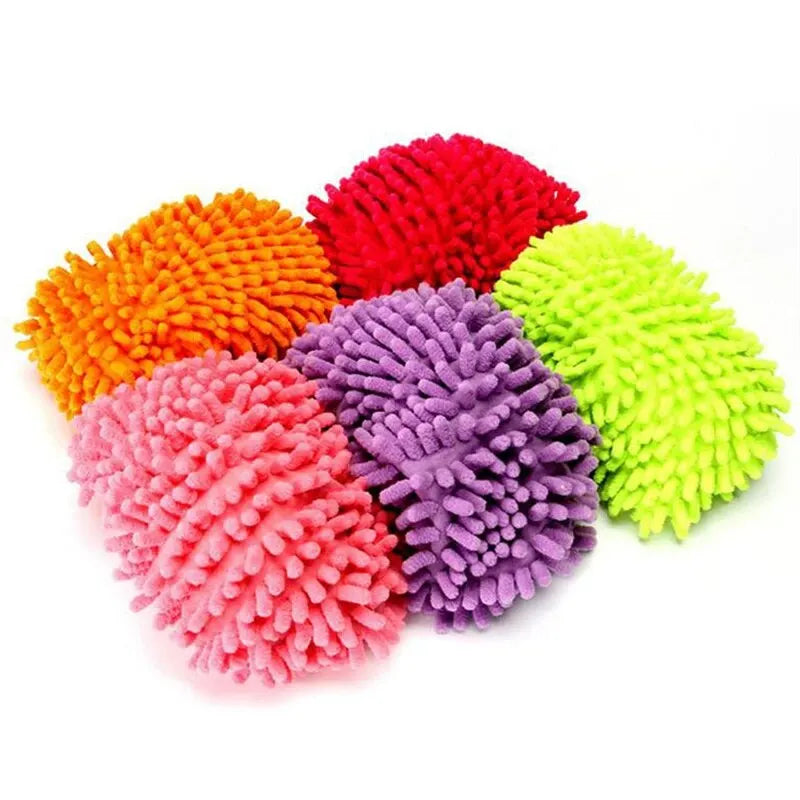 Dust Cleaner Slippers Set - Floor Cleaning Mop Shoes with Chenille Cloth