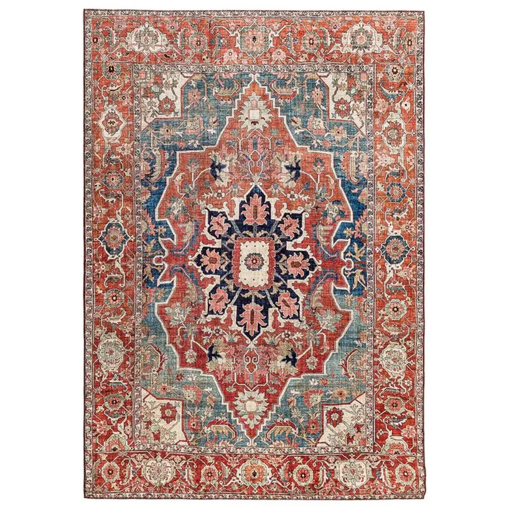 Luxury Living Room Rug with Plush Carpet for Bedroom & Sofa Decor