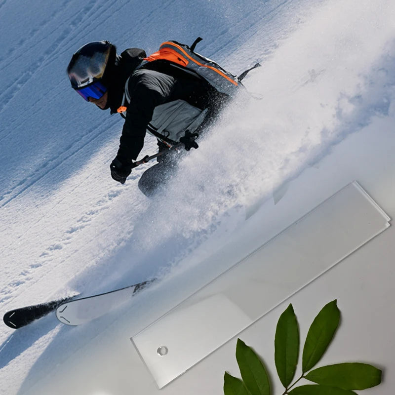 High Toughness Snowboard Wax Scraper for Ski & Snowboard Maintenance