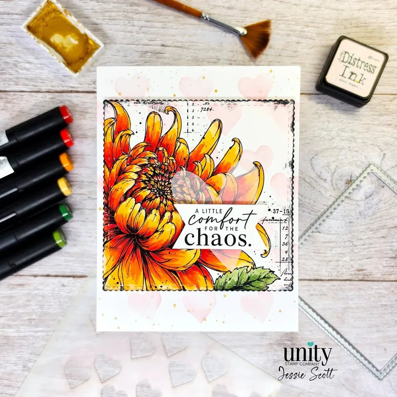 Halloween Witch Stamp Set for DIY Scrapbooking & Card Making - Fall Decorations