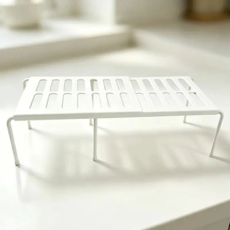 Telescopic Expandable Kitchen & Bathroom Storage Rack - Space Saving Organizer