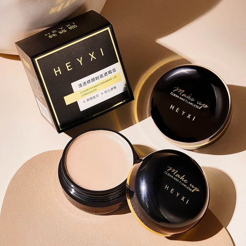 Waterproof Concealer Cream for All Skin Types - Natural Finish, Long-Lasting