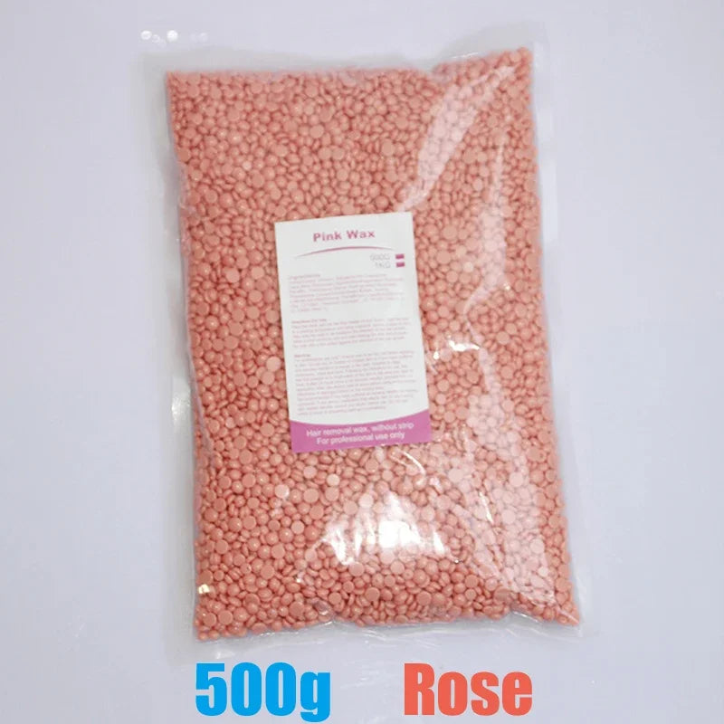 1000g Hard Wax Beans for Painless Hair Removal, Suitable for Bikini Face Body