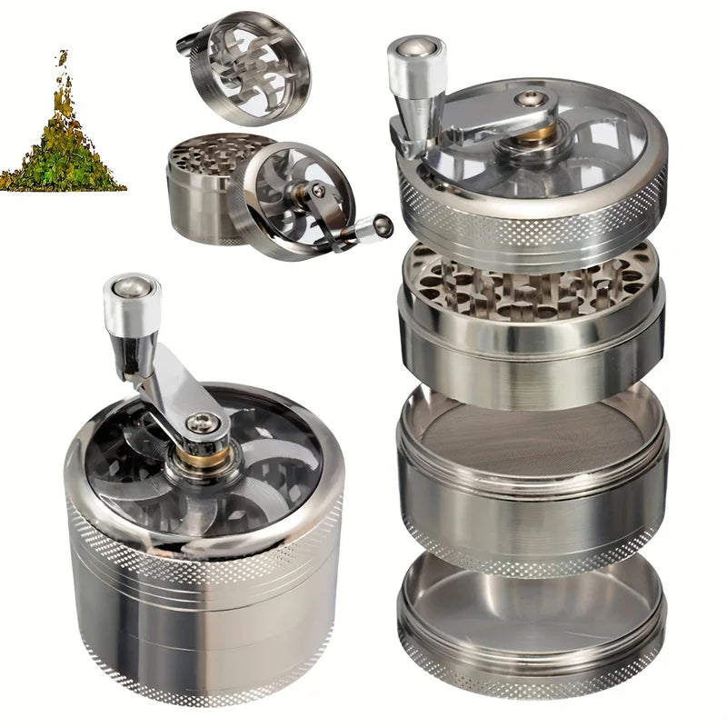 Nut and Spice Grinder for Nutmeg Ginger Rock Salt Peppercorn Hand Tool