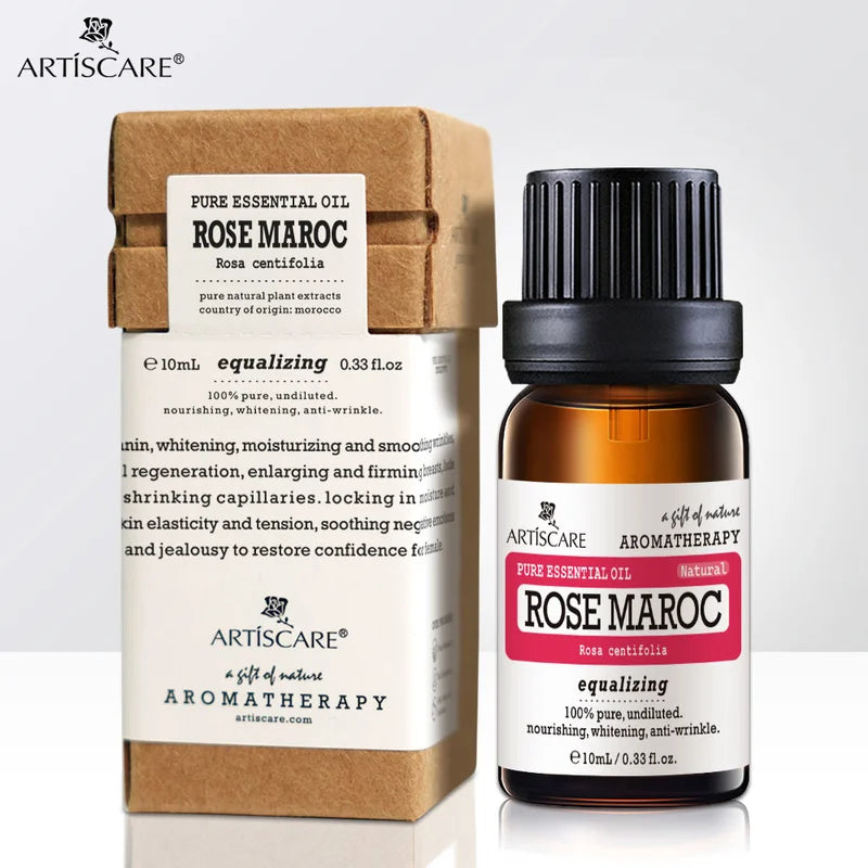 Natural Rose Essential Oil 10ml Hydrating Skin Care & Massage Oil