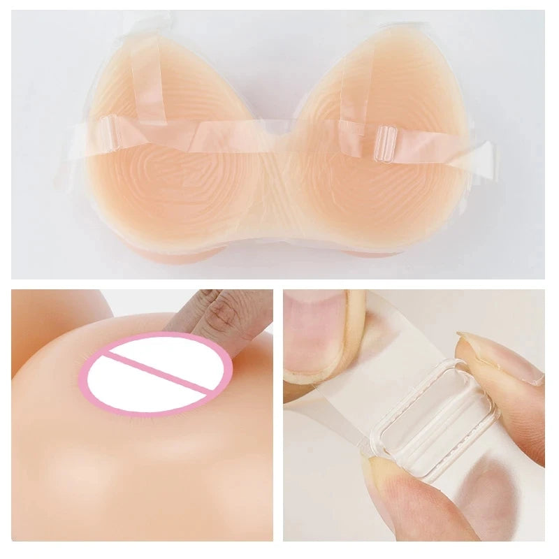 Fake Silicone Breast Forms - Cosplay Costumes & Transgender Drag Queen Tits