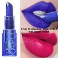 Color Changing Lipstick with Shimmer & Moisturizing Formula - Waterproof Gloss for Women