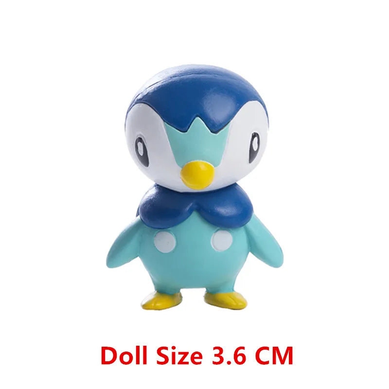 Pokemon Action Figures Collection - Pikachu Charizard Lucario 3.5-5 cm Toys
