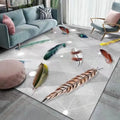 Nordic Minimalist Style Carpet for Living Room & Bedroom Non-Slip Floor Mat