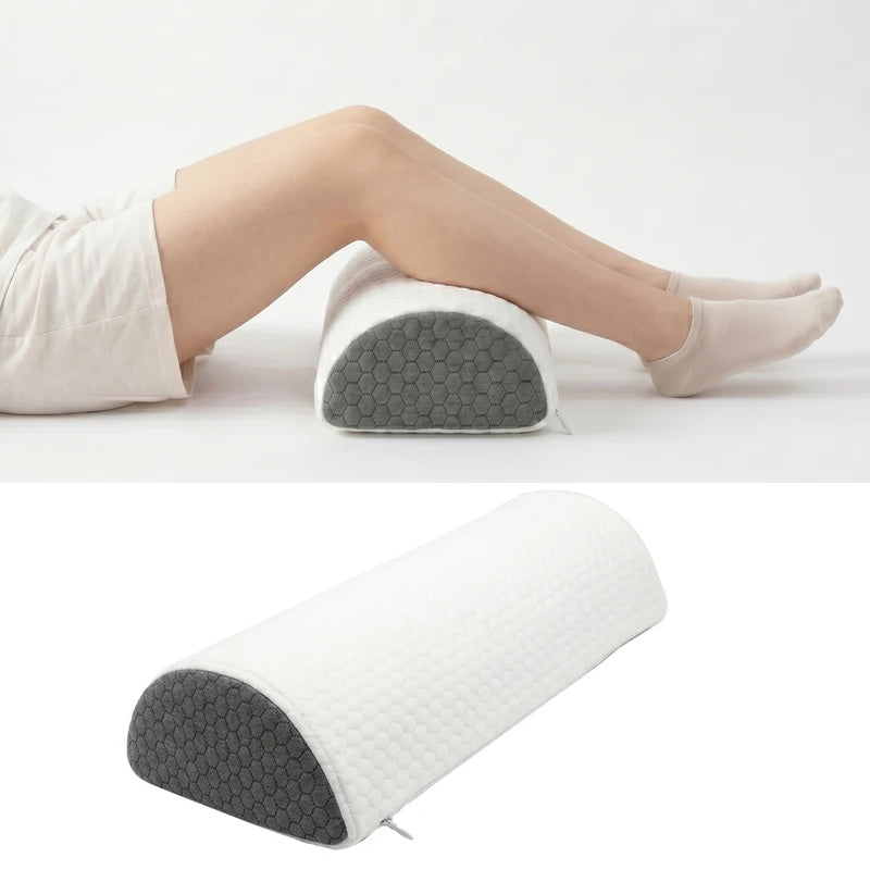 Knee Pillow for Side Sleepers - Memory Foam Leg Support for Hip & Back Pain Relief