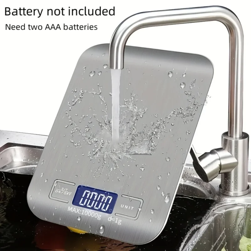 High-Precision Digital Kitchen Scale 10kg/1g for Baking & Food Prep