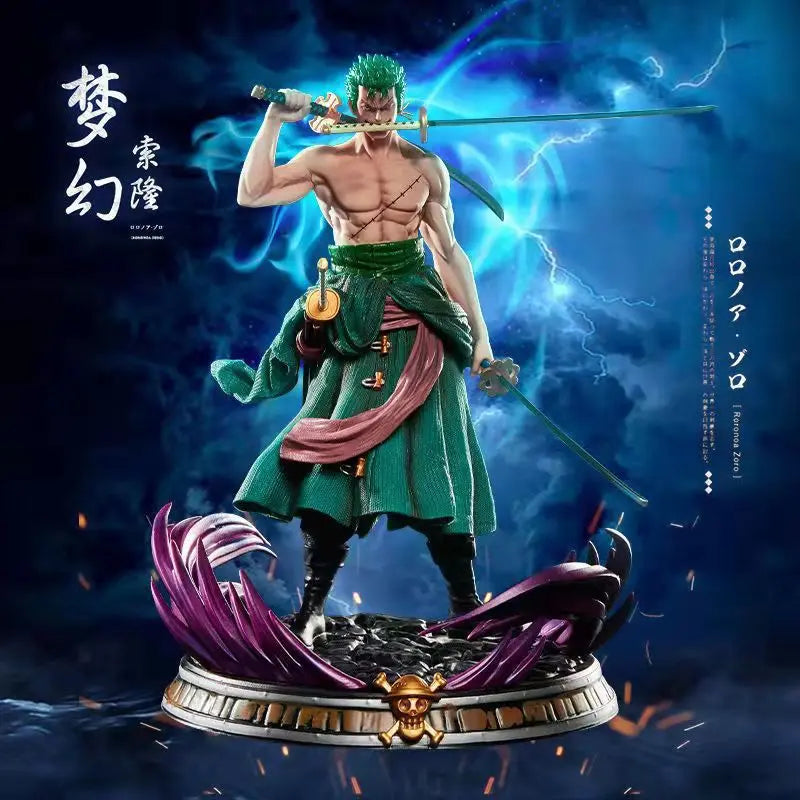 Anime Roronoa Dream Zoro Action Figure - Collectible Cartoon Toy Model