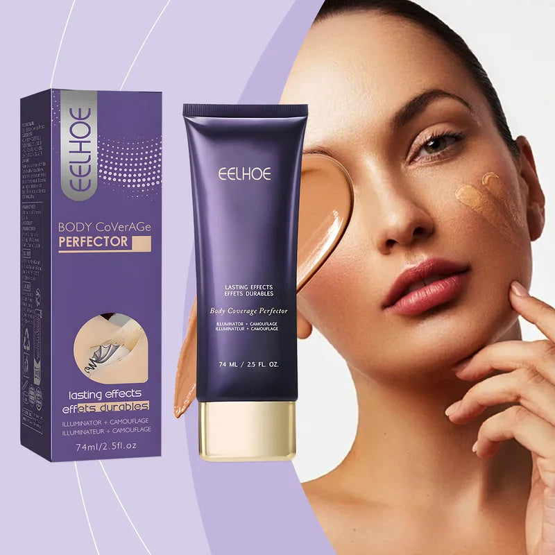 Full Coverage Waterproof Body Concealer for Tattoo Cover Up - Sweatproof Body Foundation
