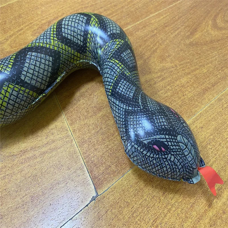 Inflatable Animal Snake Pool Toy for Outdoor Garden & Party Decoration