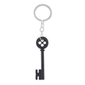 Coraline Movie Necklace Jewelry Black Button Key of the Secret Door Pendant